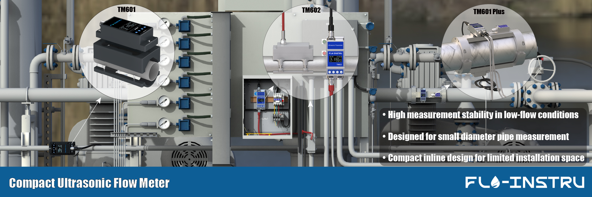 Quality Clamp-on Ultrasonic Flowmeter factory