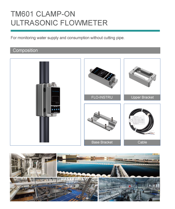 TM601 Ultrasonic Flowmeter For An Accurate Flow Meter