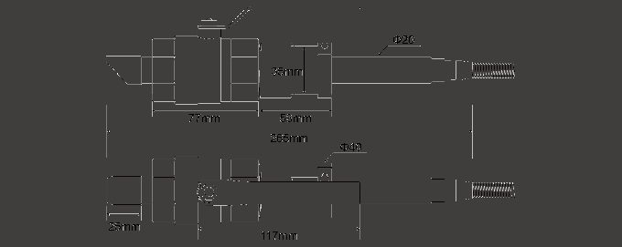 ST502 Insertion Ultrasonic Flowmeter ±0.5% Accuracy