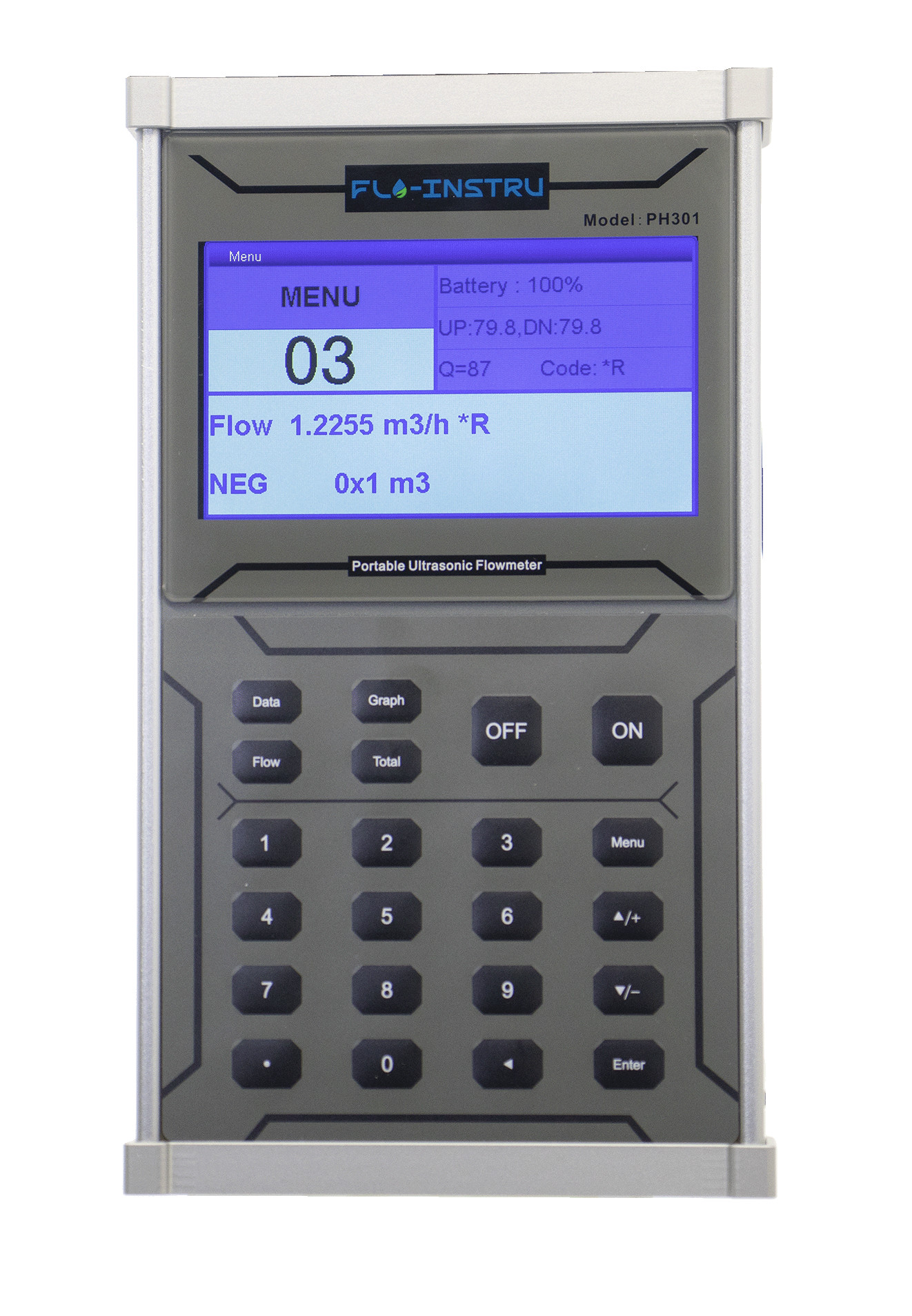 Clamp on flow meter price pure liquid ultrasonic flowmeter