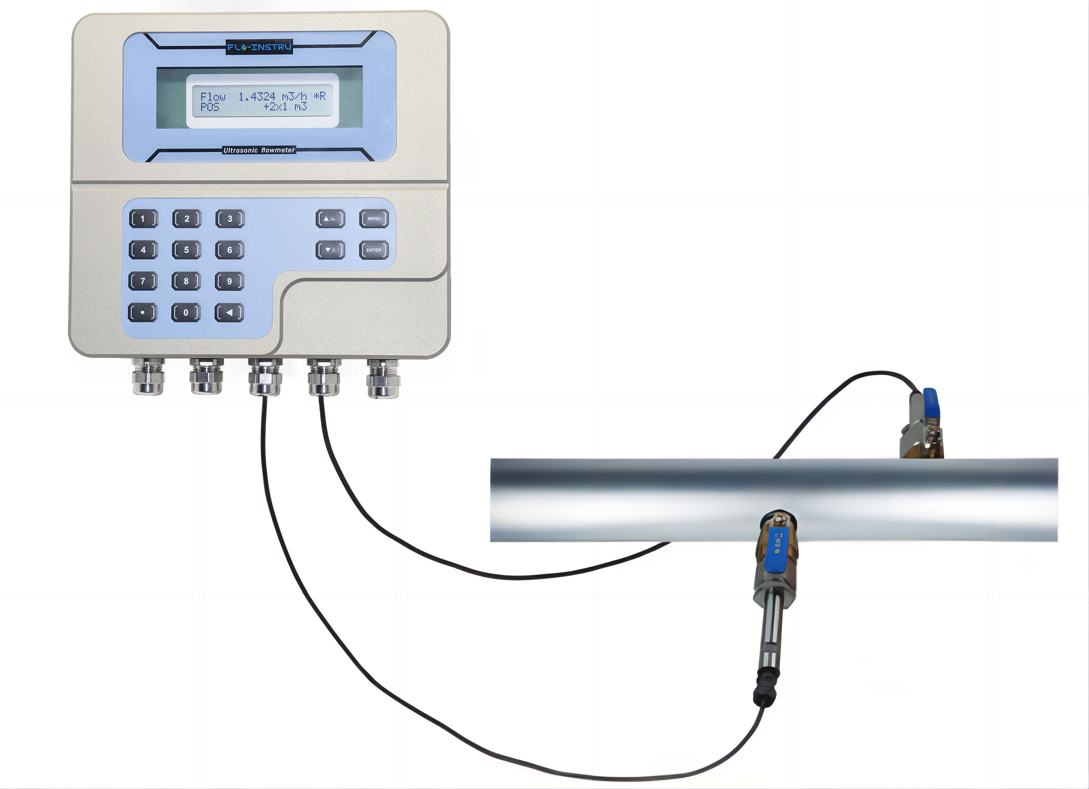 0.5 Accuracy Best Insertion Ultrasonic Flow meter