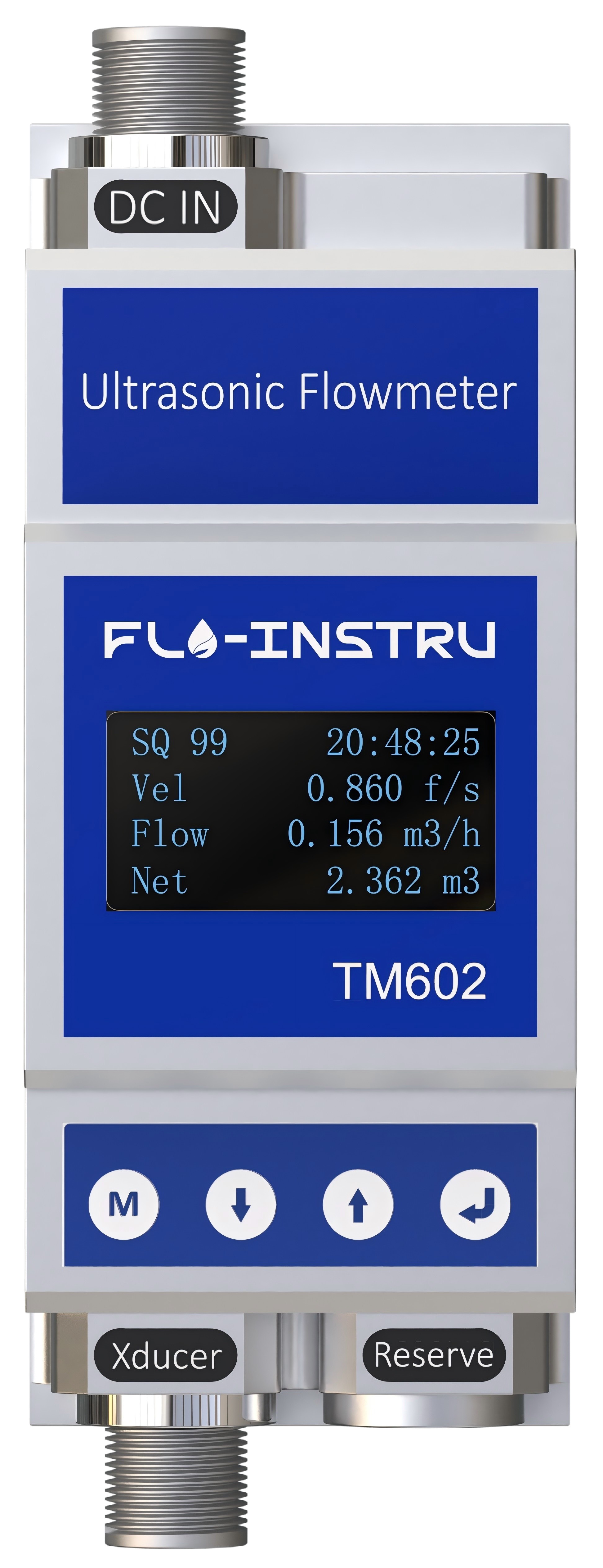 TM602 Ultrsonic Flow Meter for Agricultural Irrigation HVAC Building ...