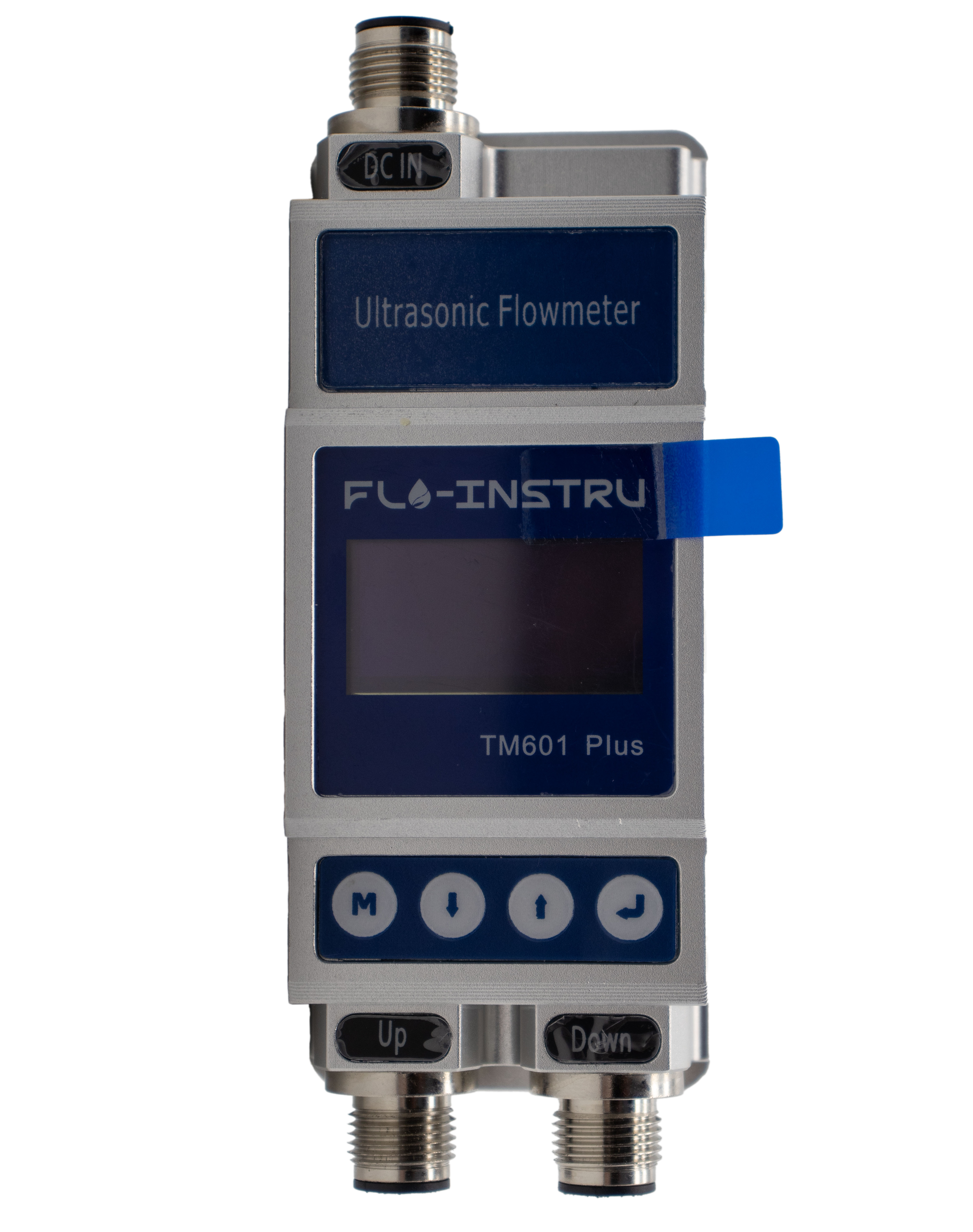 TM601 Plus Ultrasonic Flow Meter with OLED Display, RS485 Communication, and No Pipe Modification